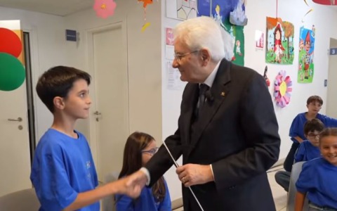 Il Presidente Mattarella ad Amatrice per l’inaugurazione dell’anno scolastico