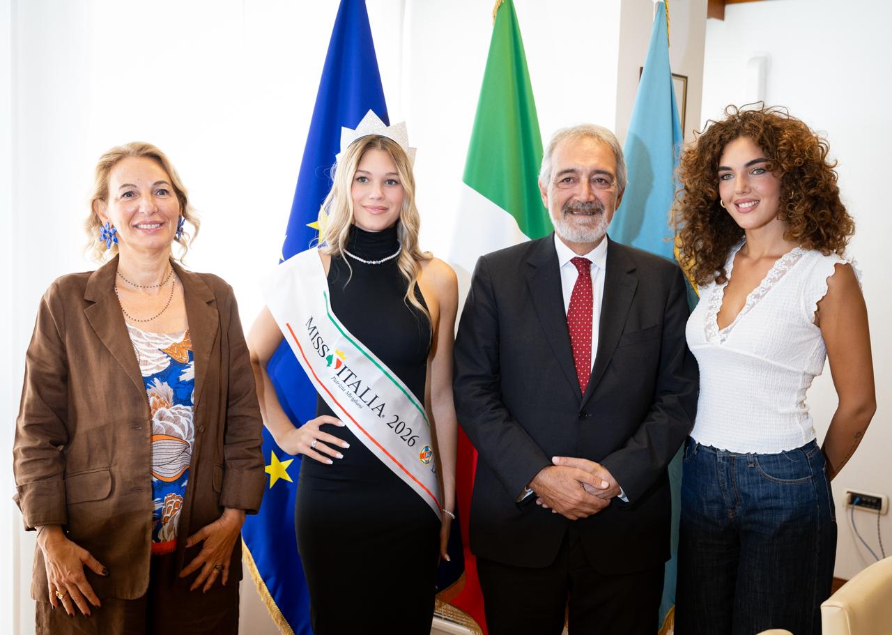 Il Presidente Rocca incontra Miss Italia 2026