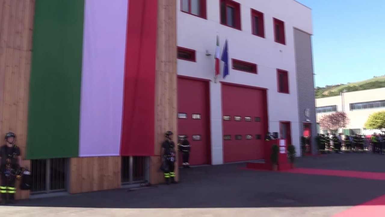 A Pianoro, inaugurato il nuovo distaccamento dei Vigili del Fuoco