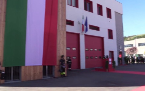 A Pianoro, inaugurato il nuovo distaccamento dei Vigili del Fuoco