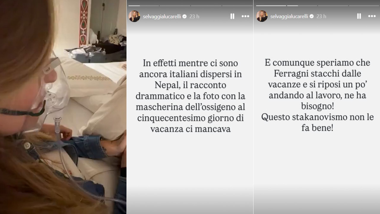 Polemica tra Selvaggia Lucarelli e Chiara Ferragni dopo il malore in Perù