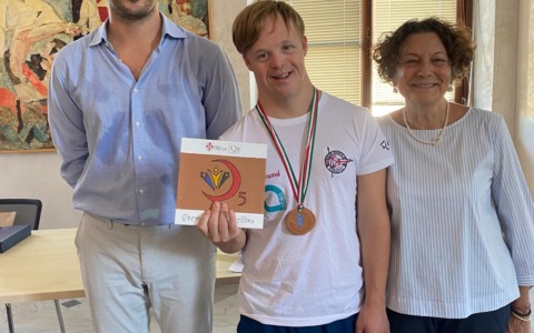 Premio Pallin ad Axel Belig, campione con sindrome di Down
