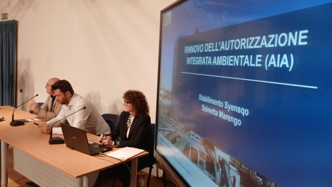 Riboldi assicura: non usciremo dal processo a Syensqo fino al termine della bonifica