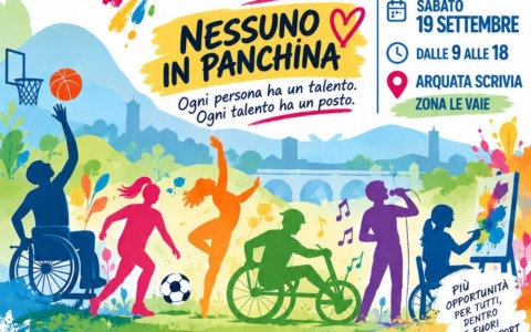 Sabato ad Arquata Scrivia il Festival delle Abilità, all’insegna dello sport e dell’inclusione