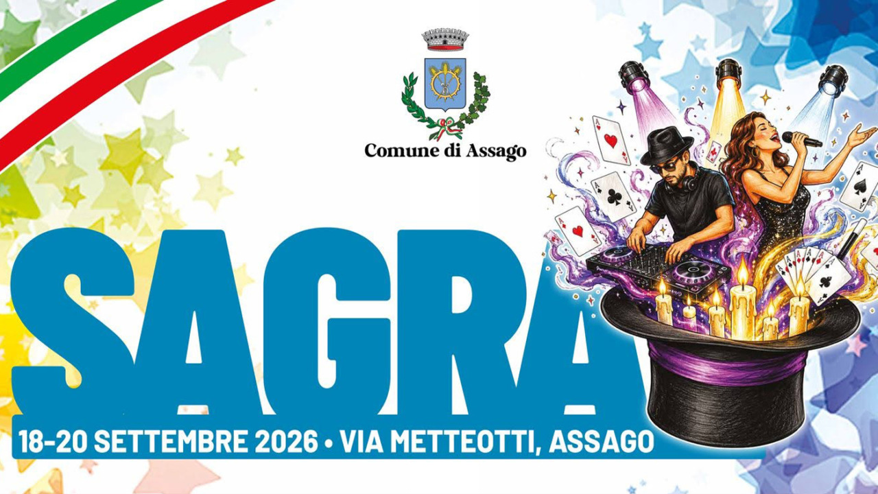 Sagra di Assago 2026, un fine settimana ricco di appuntamenti, eventi, spettacoli e divertimento per tutte le età