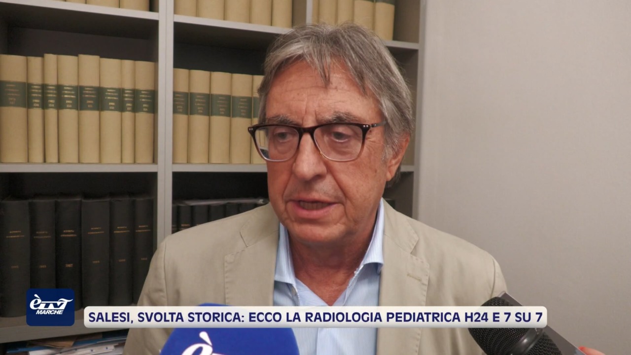 Salesi, svolta storica: ecco la radiologia pediatrica H24 e 7 su 7 – VIDEO