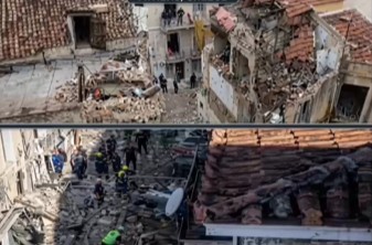 Sei morti dopo l’esplosione in un palazzo ad Atene