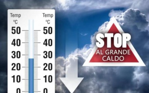 Ultime ore di caldo, temperature in calo
