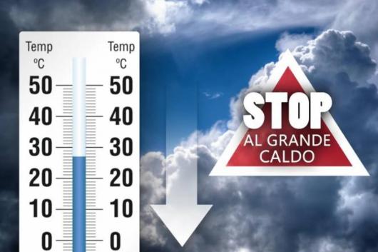 Ultime ore di caldo, temperature in calo
