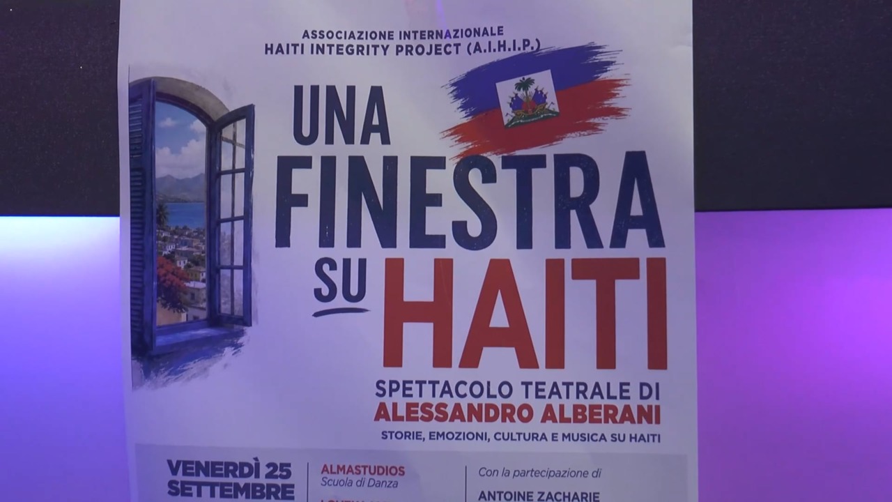 Una finestra su Haiti lo spettacolo in scena venerdì 25 settembre alle ore 2030 al teatro Laura Betti a Casalecchio