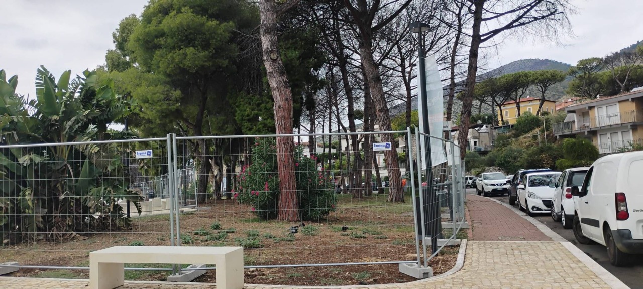Al via il restyling della Pineta di Vindicio, più sicurezza e nuovi spazi verdi