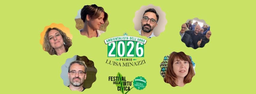Aperte le votazioni per la nuova edizione del “Premio Luisa Minazzi – Ambientalista dell’Anno”