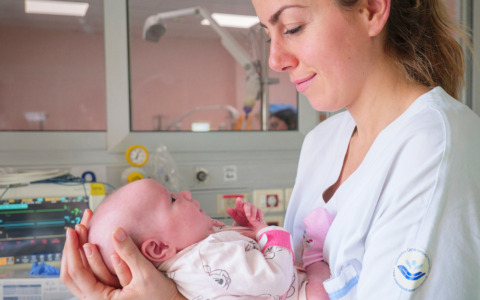 Bambino Gesù, intervento salvavita per un neonato