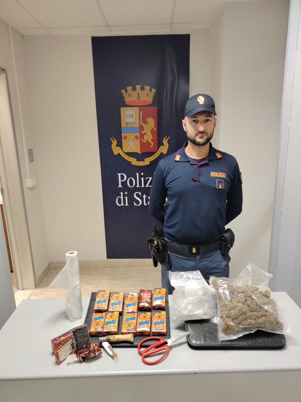 Colpo della Polizia di Stato al traffico di droga