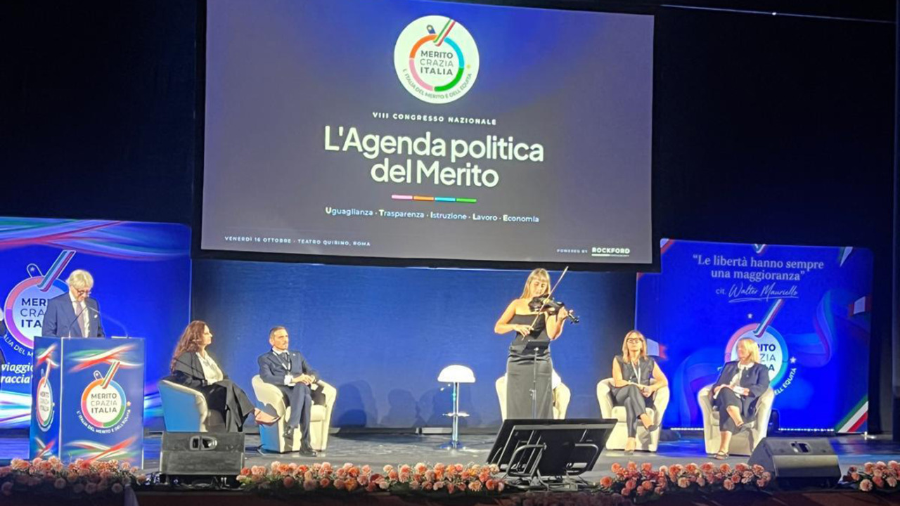 Congresso Meritocrazia Italia, il presidente Mauriello: “No a politica divisiva”