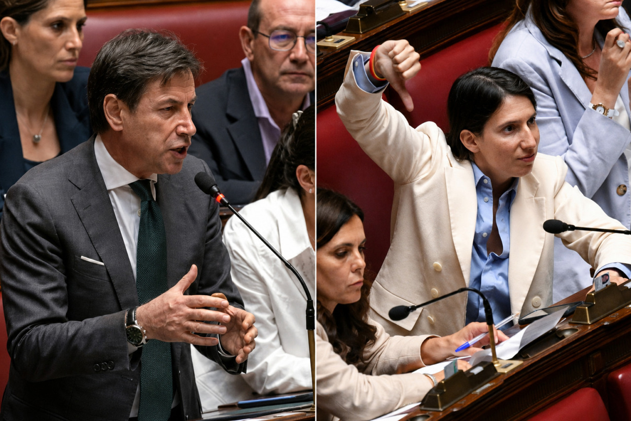 Conte replica a Schlein: sul campo largo servono le primarie
