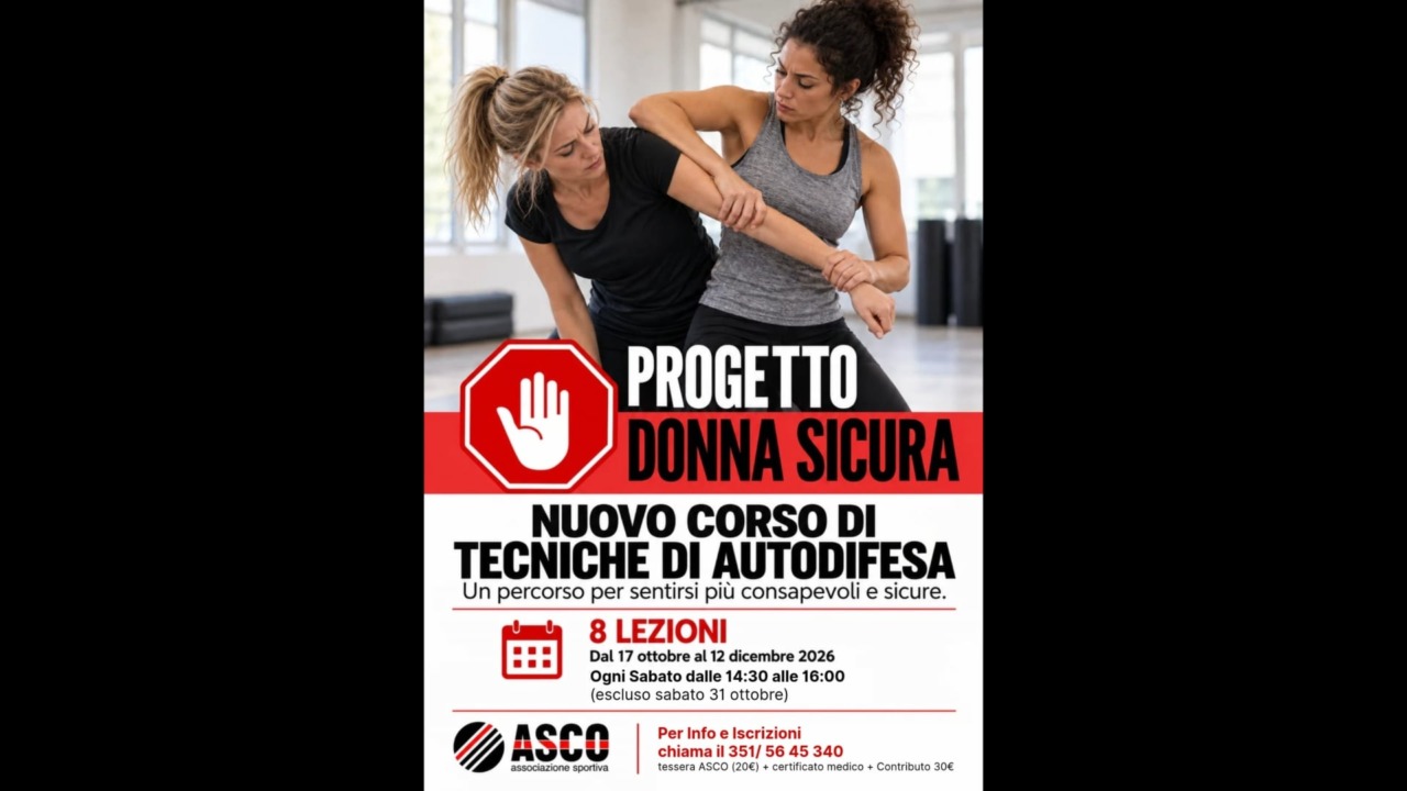E’ tornato “Progetto donna sicura”, ovvero le arti marziali come autodifesa