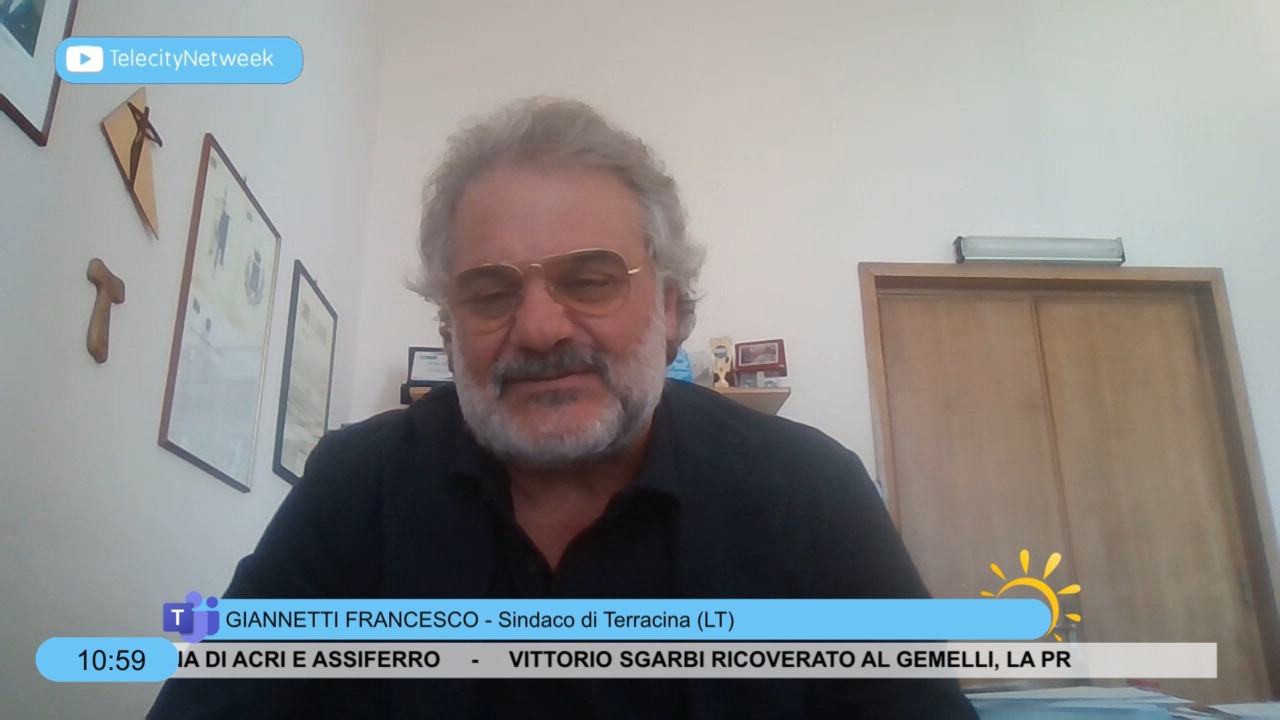 Giannetti (Sindaco di Terracina): “Priverno–Terracina, la ferrovia torna a vivere”