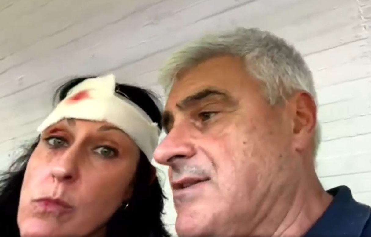 Giornalista ferita nel box stampa dello stadio di Giulianova: Daspo al tifoso, denunciato per lesioni e danneggiamento