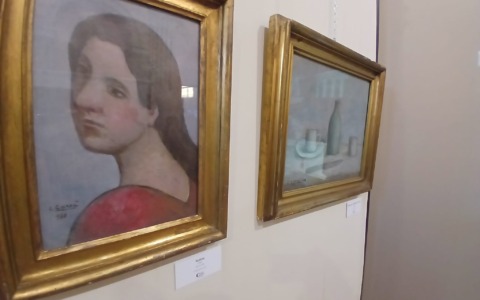 Imparare l’arte frequentandola da piccoli. Studenti alla mostra di Carrà a Quargnento