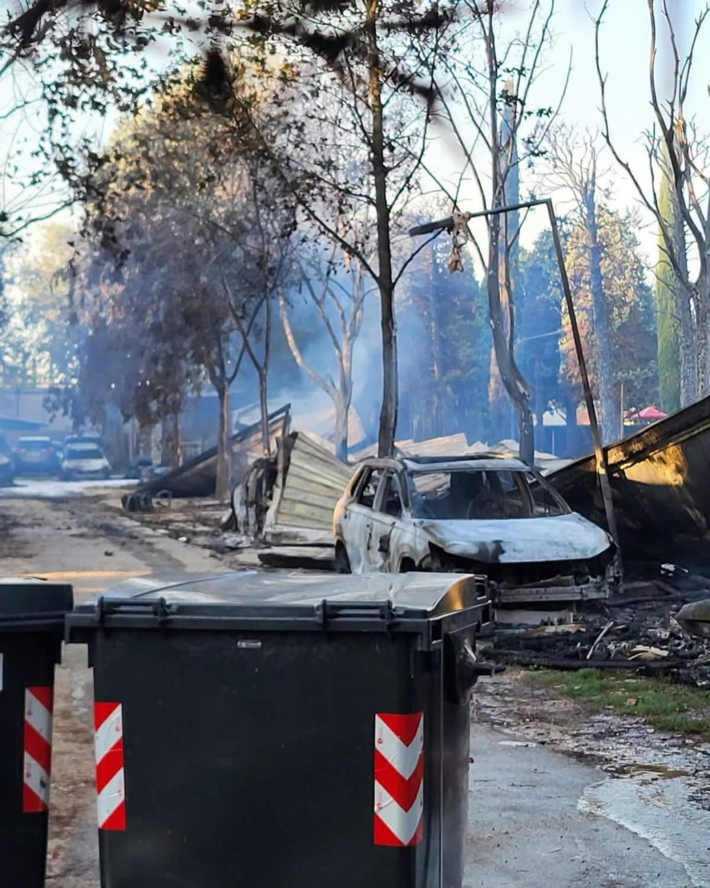 Incendio in un camping di Peschiera del Garda: 24 feriti