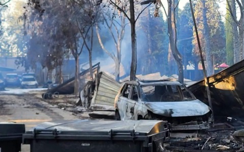 Incendio in un camping di Peschiera del Garda: 24 feriti