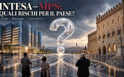 Intesa Sanpaolo–MPS, i sei rischi di una concentrazione che ridisegna il sistema bancario