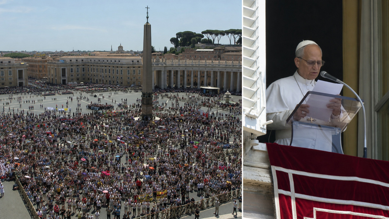 Leone XIV torna a San Pietro dopo l’intervento