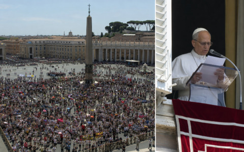 Leone XIV torna a San Pietro dopo l’intervento
