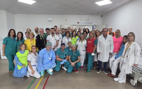 Maxi esercitazione regionale di Protezione Civile, il Santa Scolastica di Cassino supera la prova del PEIMAF