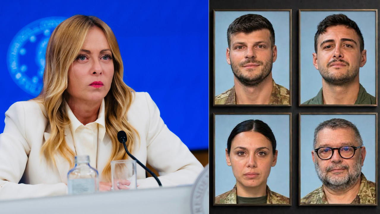 Meloni rende omaggio ai quattro militari morti in Bosnia