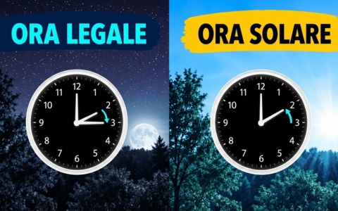 Ora solare, lancette indietro nella notte tra 24 e 25 ottobre