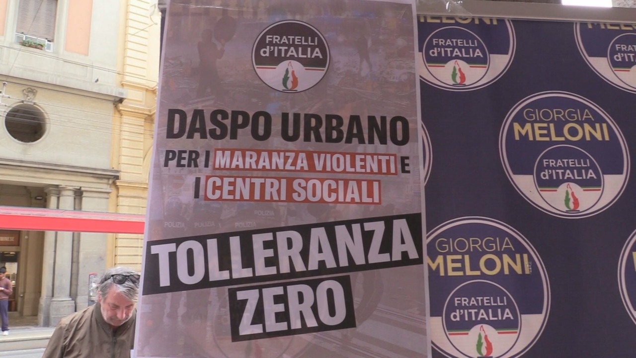 Petizione di Fratelli d’Italia per chiedere il daspo urbano “per i maranza violenti e per i centri sociali”