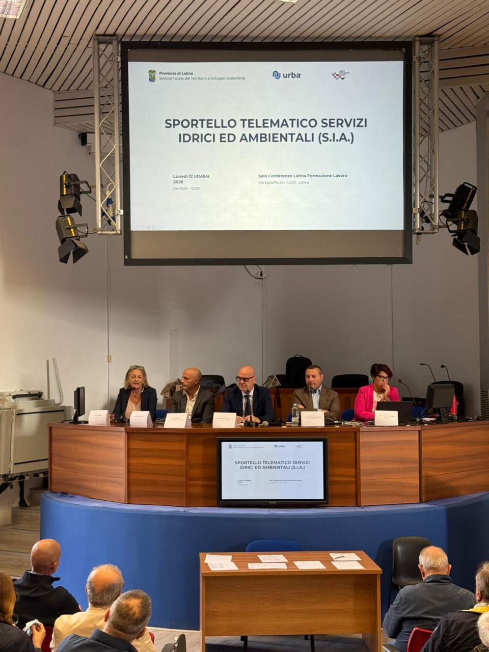 Provincia, presentato il nuovo sportello telematico per i servizi idrici e ambientali