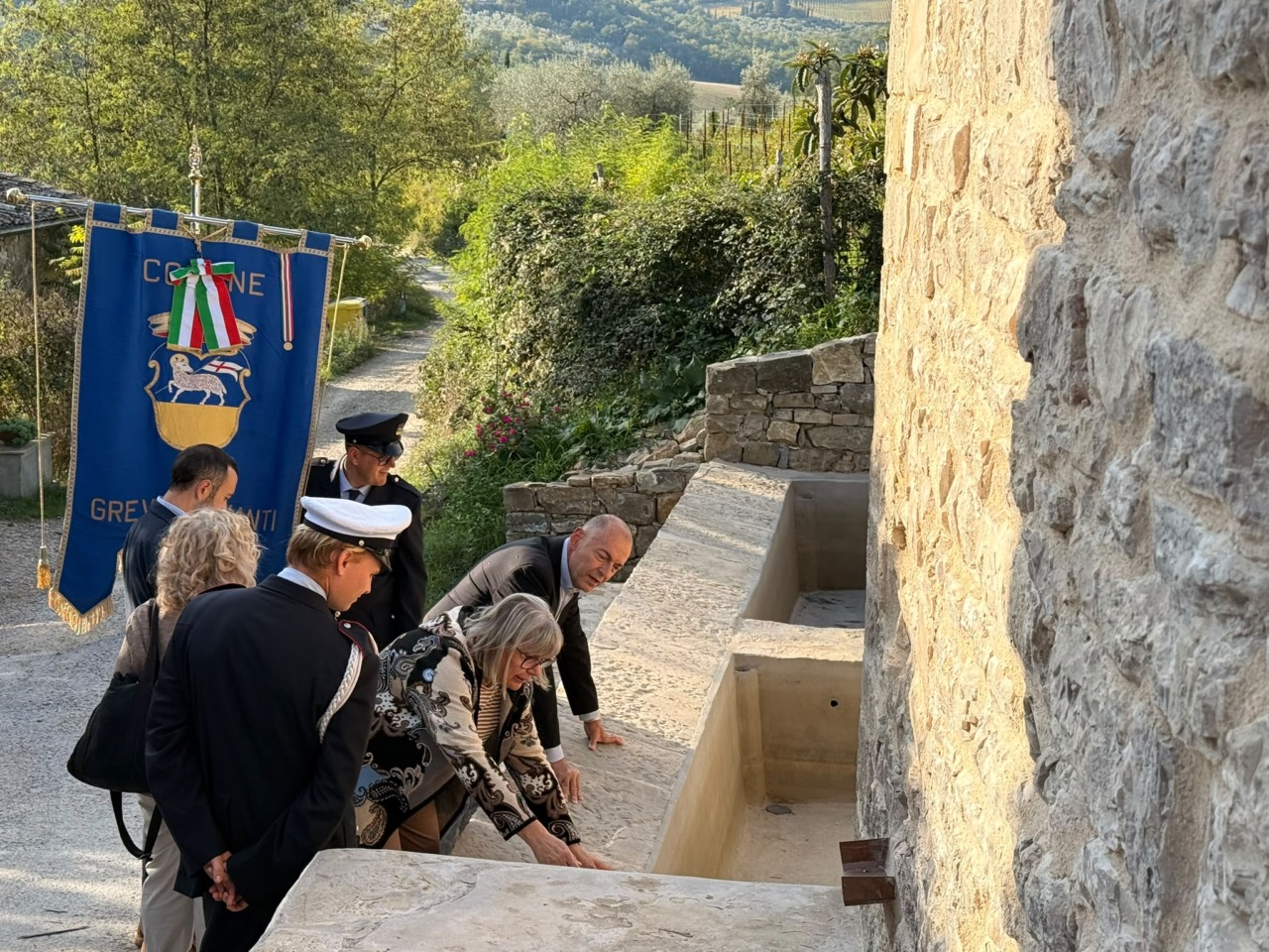 Restaurati gli antichi lavatoi di Montefioralle