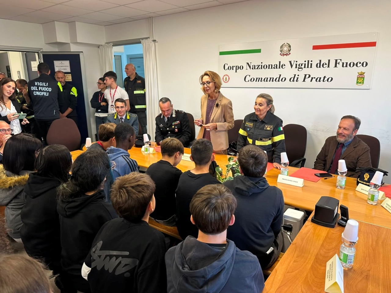 Settimana Nazionale della Protezione Civile, gli studenti di Vernio protagonisti