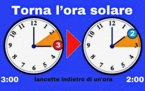 Torna l’ora solare: lancette indietro di un’ora