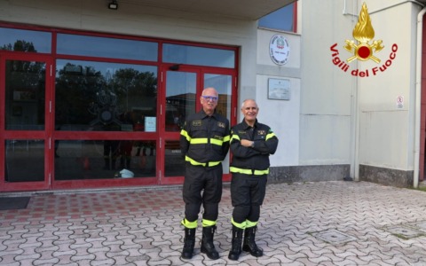 Vigili del Fuoco, la visita del Direttore Regionale