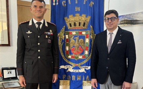Visita istituzionale del nuovo Comandante provinciale dei Carabinieri Luca Palmieri