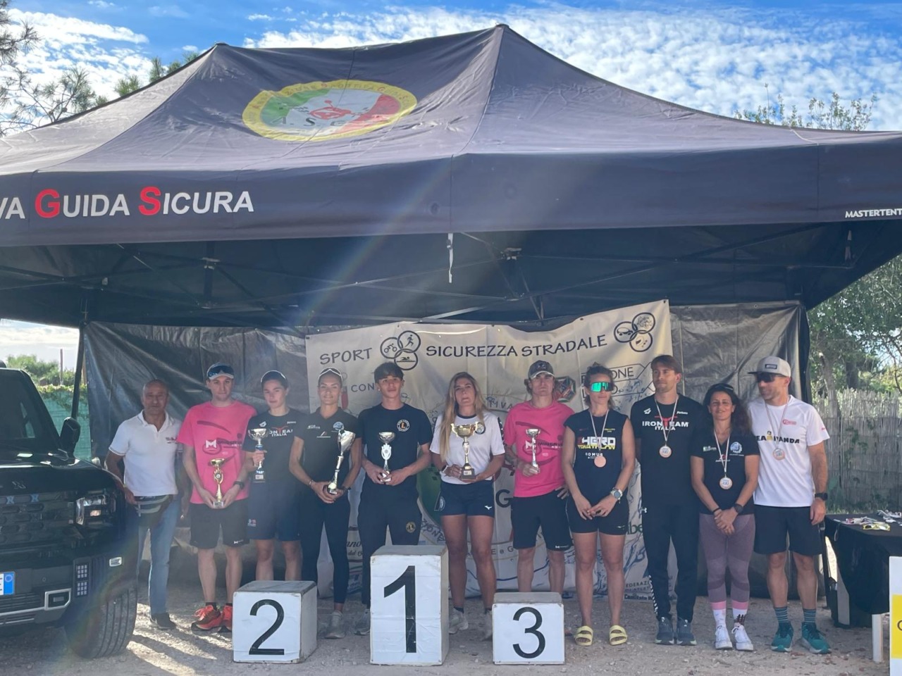 Zhero Triathlon Latina sul podio ai campionati regionali