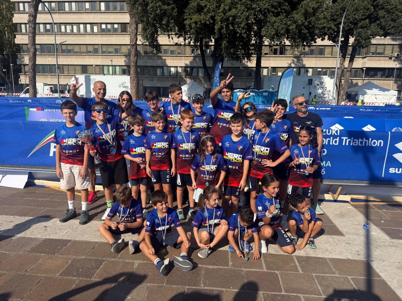 Zhero Triathlon Latina vice campione regionale